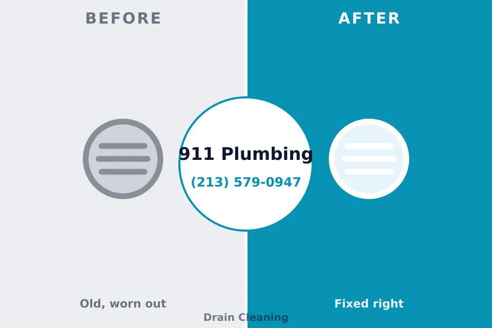 Before and after: plumbing repair Helena Valley West Central, MT